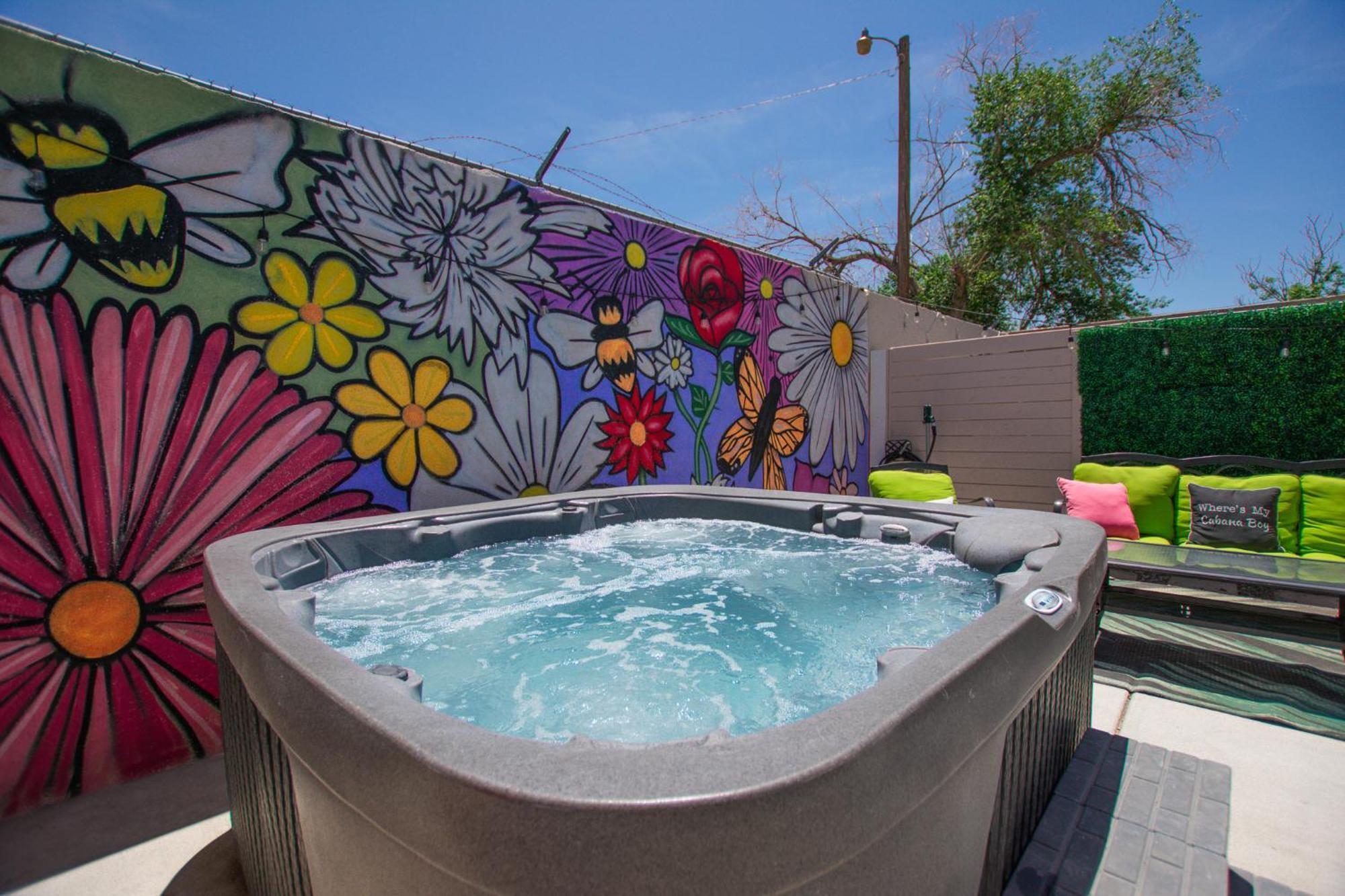 Вілла Bohemian Chic An Eclectic Escape-Hot Tub-Pet Friendly-No Pet Fees! Альбукерке Екстер'єр фото